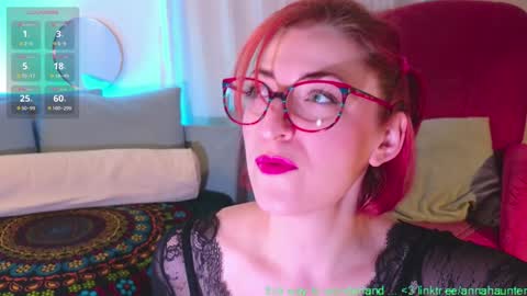 Snapshot of annahaunter chatting on 01.15.25 Alice online show from 01.15.25