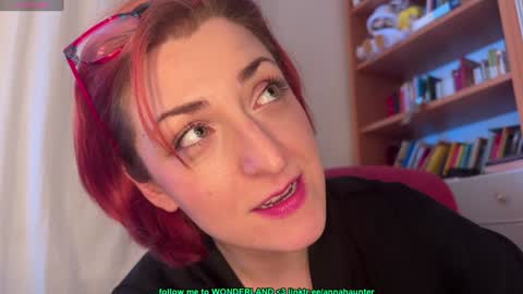 Snapshot of annahaunter chatting on 01.16.25 Alice online show from 01.16.25