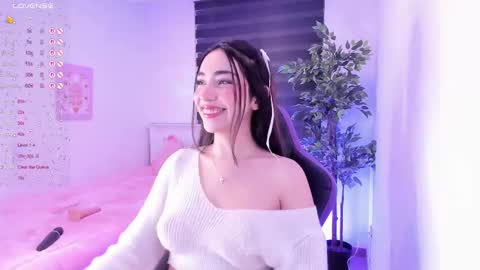 Snapshot of anniebrie chatting on 02.15.25 Cassandra online show from 02.15.25