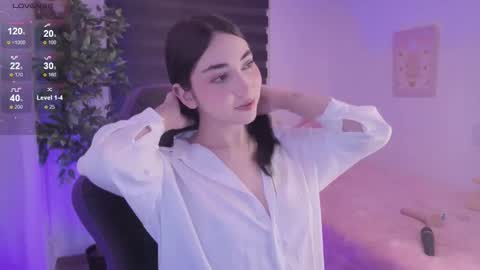 Snapshot of anniebrie chatting on 09.30.25 Cassandra online show from 09.30.25