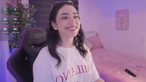 Snapshot of anniebrie chatting on 11.05.25 Cassandra online show from 11.05.25