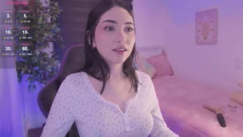 Snapshot of anniebrie chatting on 11.07.25 Cassandra online show from 11.07.25