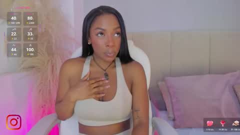 Snapshot of april_ebony18_ chatting on 11.06.25 April online show from 11.06.25