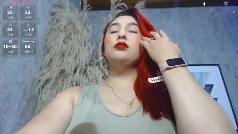 Snapshot of aria_li chatting on 10.08.25 aria online show from 10.08.25