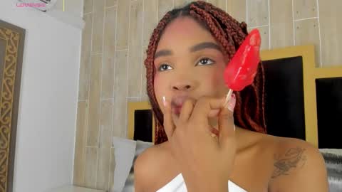 Snapshot of ariafoster chatting on 10.16.25 Aria Foster online show from 10.16.25