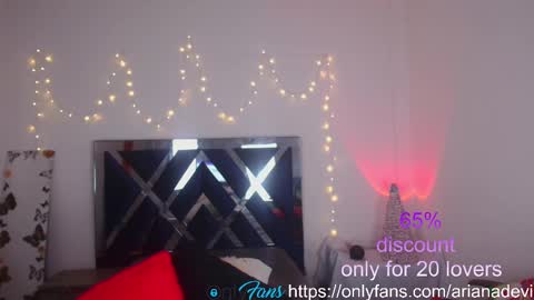 ariana devil online show from 01.13.25