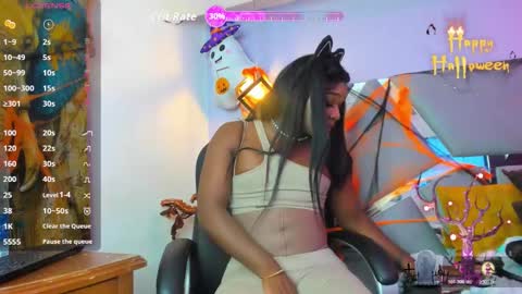 Snapshot of arii_xxx chatting on 10.31.25 ari 3 online show from 10.31.25