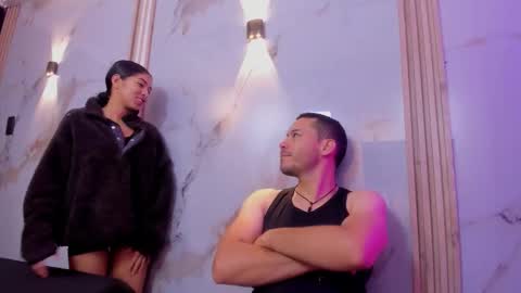 Snapshot of aron_and_molly chatting on 02.28.26 aron and molly online show from 02.28.26