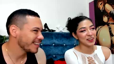 Snapshot of aronandmoli chatting on 07.28.26 aronandmoli online show from 07.28.26