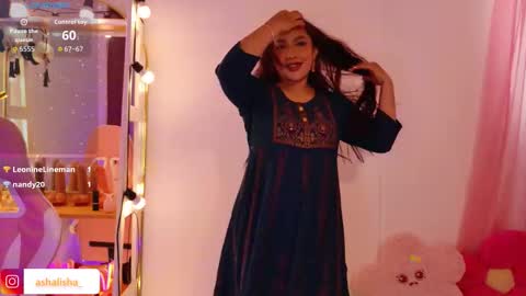 Snapshot of ashalisha chatting on 09.30.25 Asha online show from 09.30.25