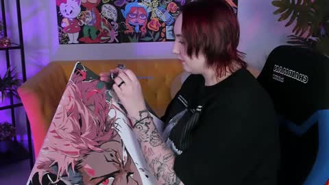 Snapshot of asheluck chatting on 12.15.24 AshleyAshe online show from 12.15.24