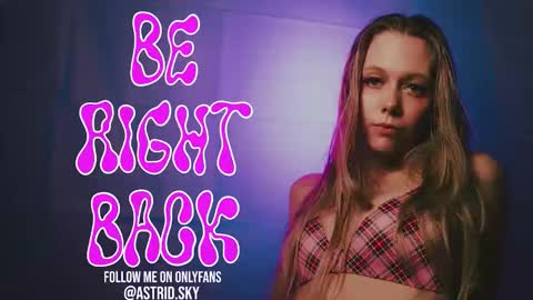 Astrid Sky online show from 03.18.26