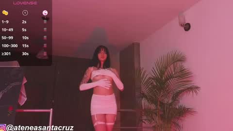 Snapshot of ateneasantacruz chatting on 01.14.25 Atenea online show from 01.14.25