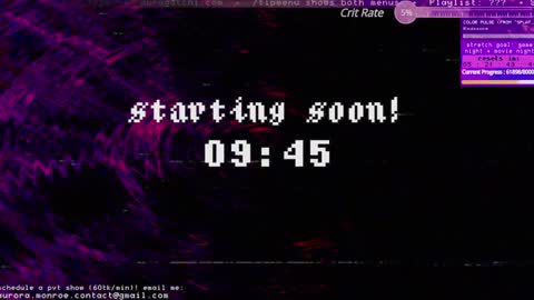 Aurora  Aura online show from 01.26.25