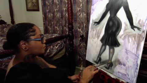 Snapshot of autumnblackrose chatting on 10.08.25 Autumn online show from 10.08.25