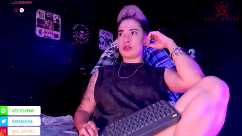 Snapshot of axel_rouse1 chatting on 10.20.25 Axel Rouse online show from 10.20.25