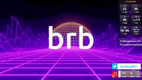 Snapshot of axelking13 chatting on 10.12.25 Axel King online show from 10.12.25