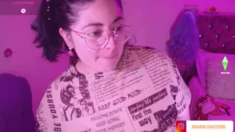 Snapshot of azamy_12 chatting on 10.23.25 Amanda online show from 10.23.25