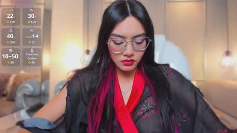 Snapshot of azurakindong chatting on 02.24.26 Azura online show from 02.24.26