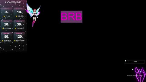 Snapshot of azure_moon chatting on 11.11.25 azure_moon online show from 11.11.25