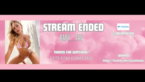 Baby Tavia online show from 12.21.24