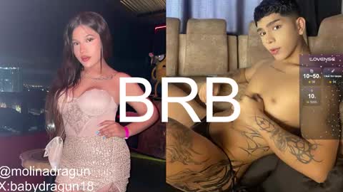 Snapshot of babydragun chatting on 10.12.25 molina y emma online show from 10.12.25