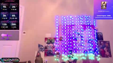 BabyZelda online show from 12.19.25