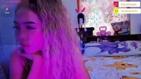 Snapshot of badlilbambi chatting on 11.04.25 badlilbambi online show from 11.04.25