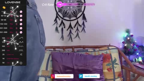 Snapshot of bandit_monkey chatting on 12.24.24 V E R O N I C A online show from 12.24.24