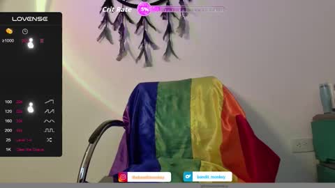 Snapshot of bandit_monkey chatting on 10.11.25 V E R O N I C A online show from 10.11.25