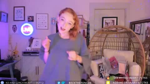 Beck the tongue online show from 10.02.25