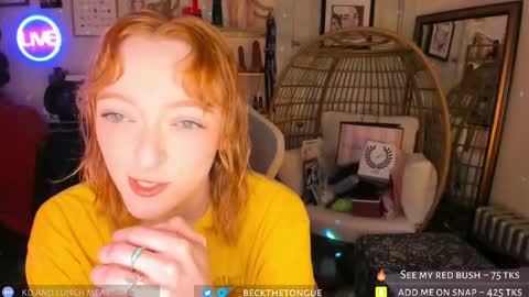 Beck the tongue online show from 10.11.25