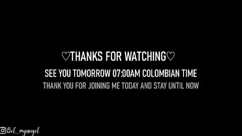Snapshot of bella_franco chatting on 04.18.26 In instagran bel myangel online show from 04.18.26