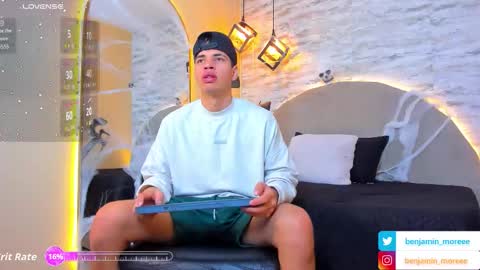 Snapshot of benjamin_more chatting on 10.26.25 BENJAMIN online show from 10.26.25