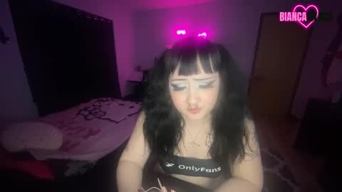 Snapshot of biablack chatting on 12.22.24 Bianca Black online show from 12.22.24
