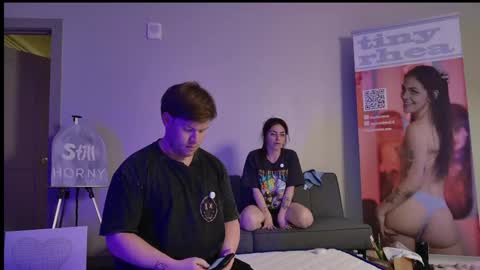 Snapshot of biggynsmalls chatting on 03.08.26 Tiny Jason online show from 03.08.26