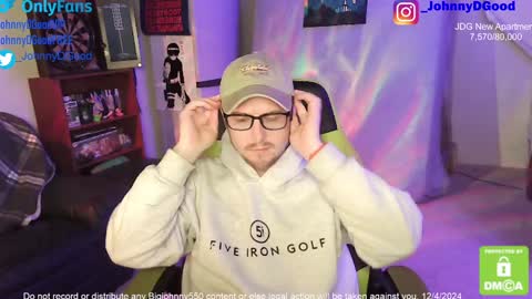 Snapshot of bigjohnny550 chatting on 12.10.24 Johnny D Good online show from 12.10.24