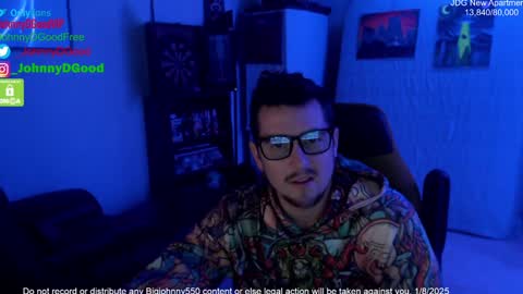 Snapshot of bigjohnny550 chatting on 01.09.25 Johnny D Good online show from 01.09.25