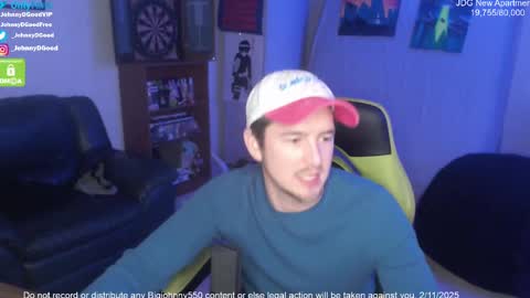 Snapshot of bigjohnny550 chatting on 02.12.25 Johnny D Good online show from 02.12.25