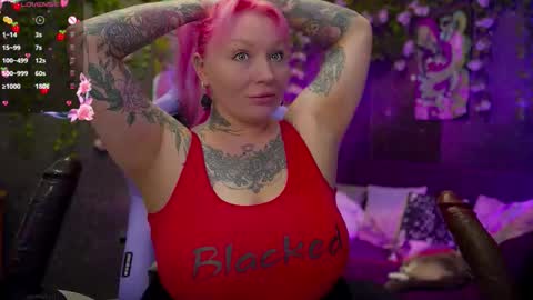 Snapshot of blackedbarbie chatting on 11.09.25 Alice online show from 11.09.25