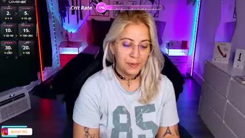 Snapshot of blackwidowj chatting on 07.27.26 Johana S online show from 07.27.26