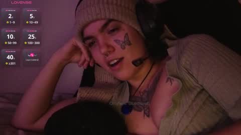 Snapshot of bluedweeb chatting on 10.04.25 Blue online show from 10.04.25