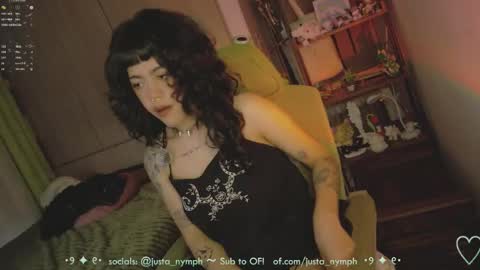   Im Nym  Justa nymph on twitter and IG online show from 04.23.26