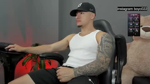 Snapshot of boyc02_ chatting on 01.22.25 boyc02_ online show from 01.22.25