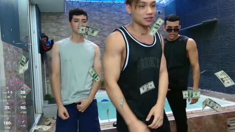 Snapshot of boysgang_sex chatting on 12.29.24 Angelo Mark Fernando Taylor online show from 12.29.24