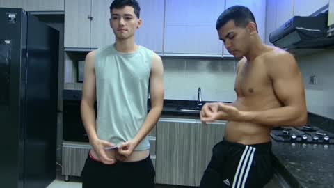 Snapshot of boysgang_sex chatting on 12.31.24 Angelo Mark Fernando Taylor online show from 12.31.24