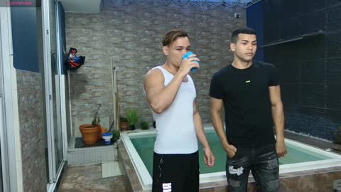 Snapshot of boysgang_sex chatting on 01.16.25 Angelo Mark Fernando Taylor online show from 01.16.25