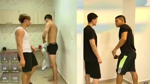 Snapshot of boysgang_sex chatting on 02.11.25 Angelo Mark Fernando Taylor online show from 02.11.25