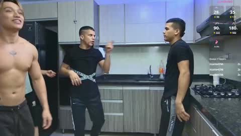 Snapshot of boysgang_sex chatting on 02.15.25 Angelo Mark Fernando Taylor online show from 02.15.25