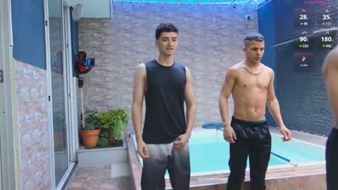 Snapshot of boysgang_sex chatting on 02.20.25 Angelo Mark Fernando Taylor online show from 02.20.25